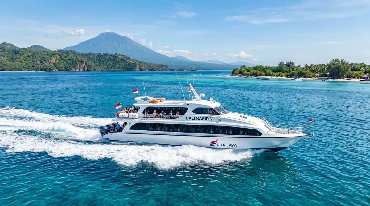 Fast Boat Bali to Gili Islands (Trawangan, Air, Meno) with Private Hotel Transfer