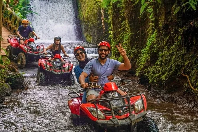 Bali ATV Quad Bike + Ayung River Rafting Combo: Gorilla Cave, Rapids & Buffet Lunch thumbnail 5