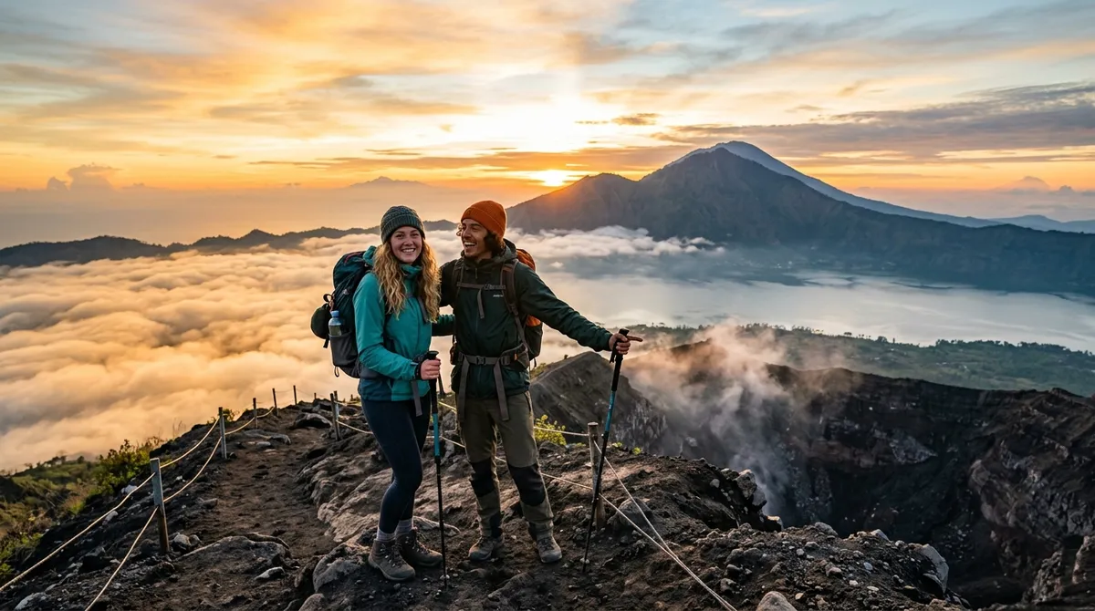 Mount Batur Sunrise Trekking: Classic Summit Hike with Crater Breakfast (Local Guide)