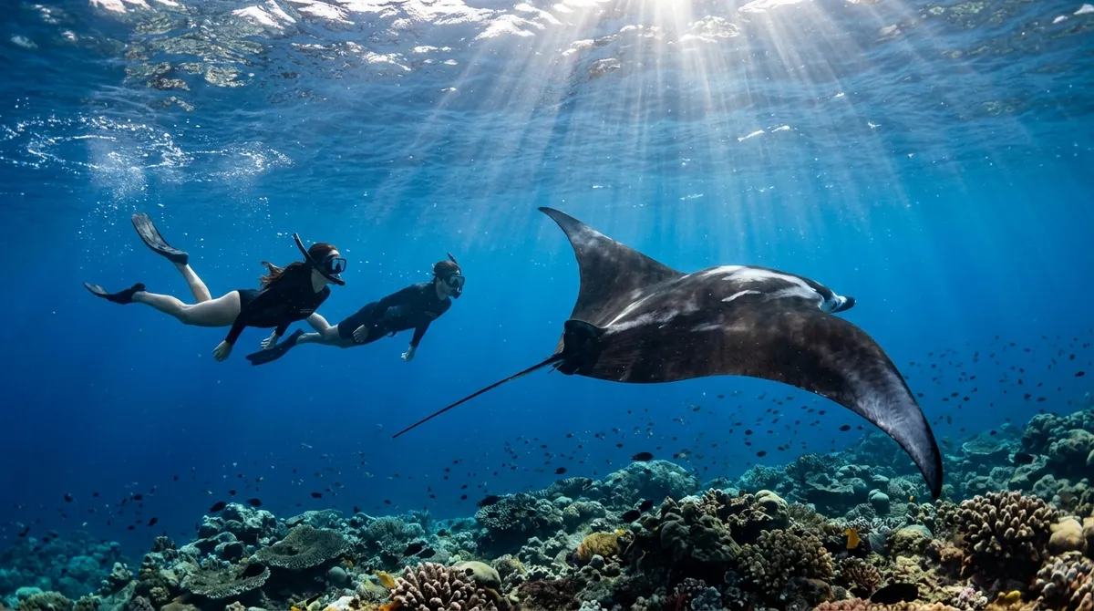 Nusa Penida Manta Ray Snorkeling Trip: Manta Bay, Gamat Bay & Crystal Bay