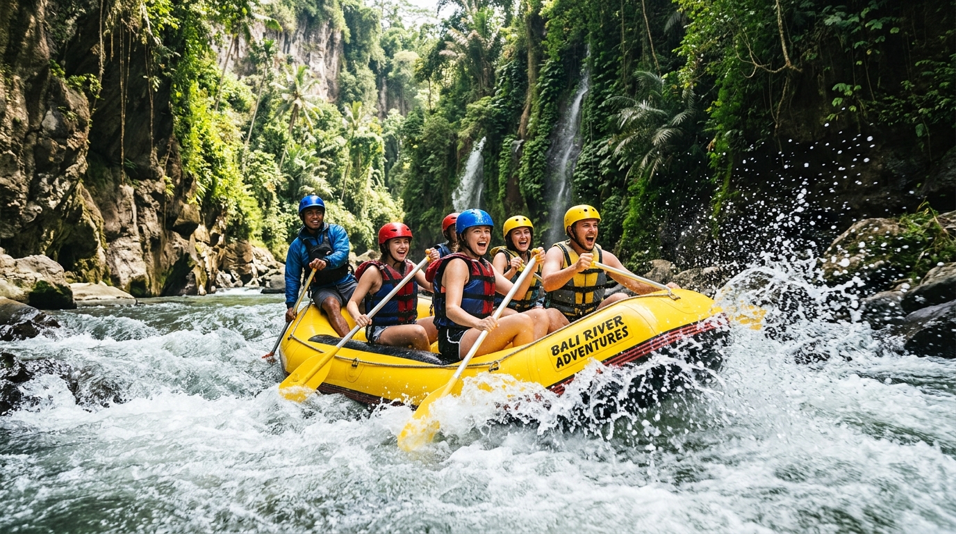 Ayung River Whitewater Rafting Adventure