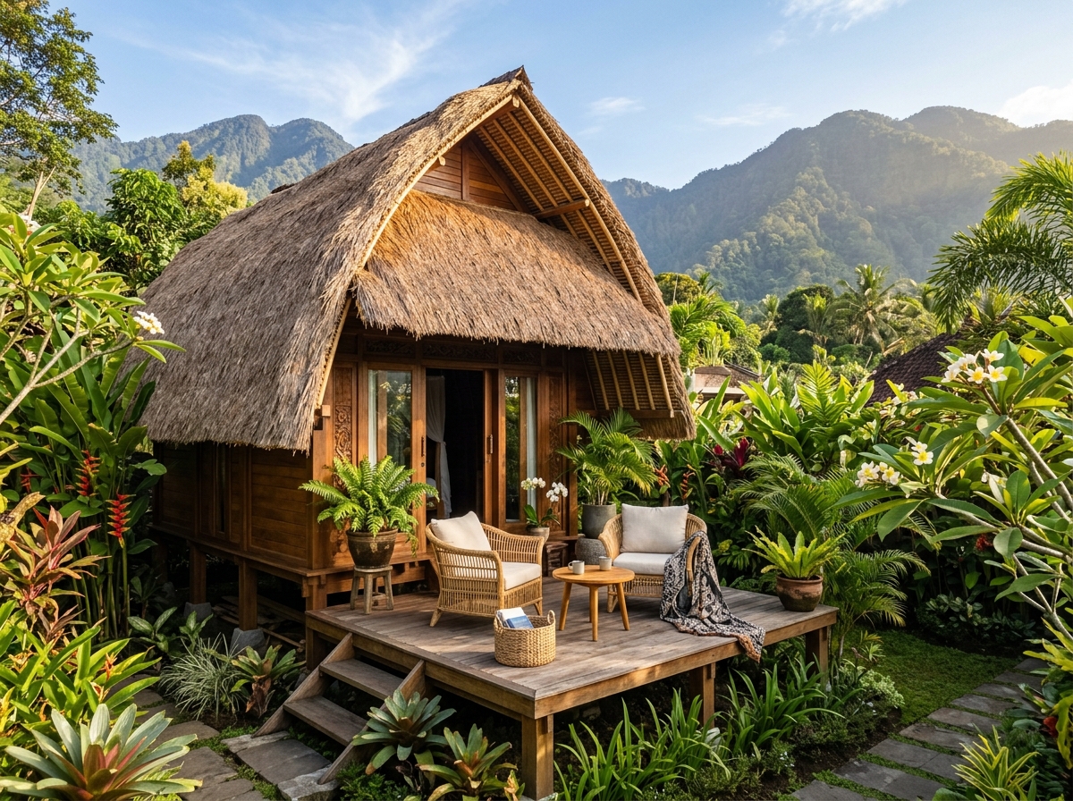 Traditional Balinese Lumbung