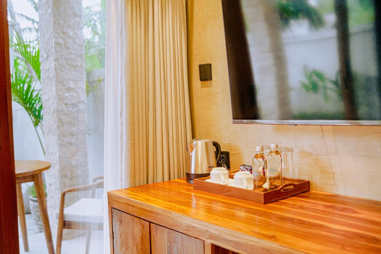 Detailed Villa Site Plan: Entrance, Courtyard & Compound - Uma Sari Bedulu Luxury Villas Ubud
